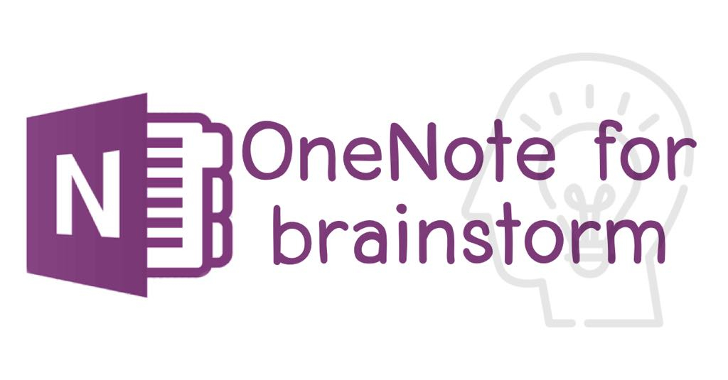 Microsoft OneNote to Brainstorm