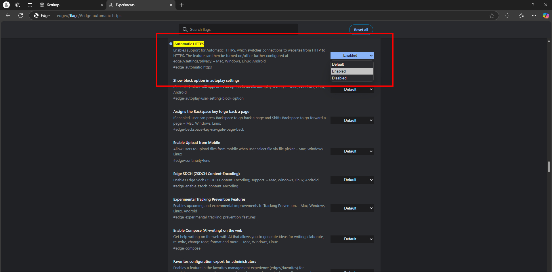 automatic https