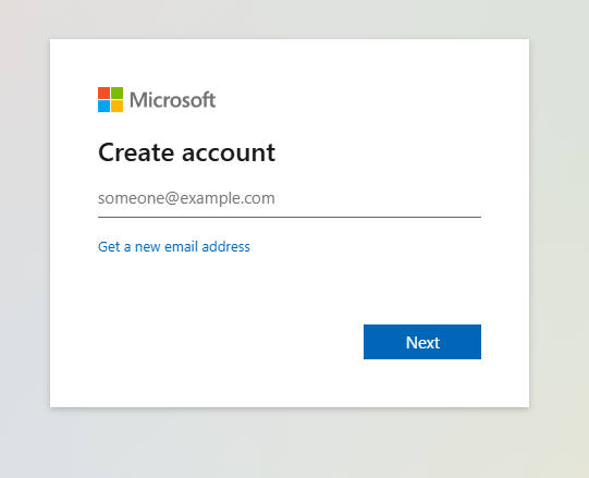 step 2 create free account