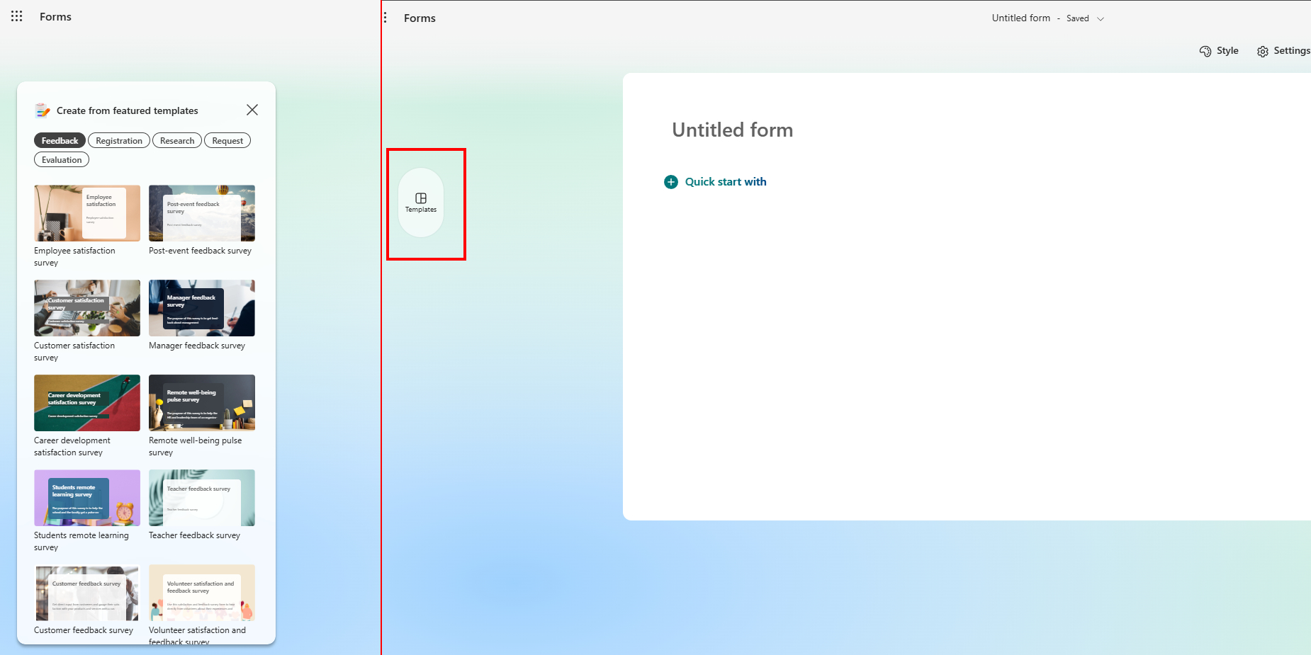 step 2 template features