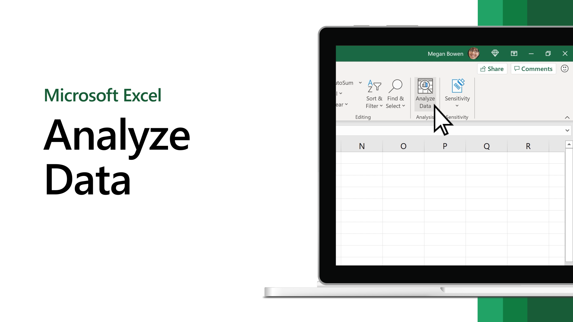 Analyze data in excel