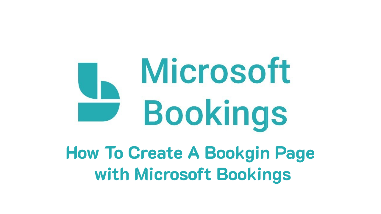 How to create Booking page with Microsoft Bookings