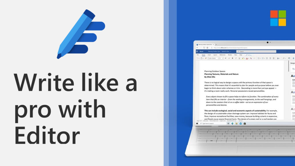 Microsoft Editor for Flawless Writing