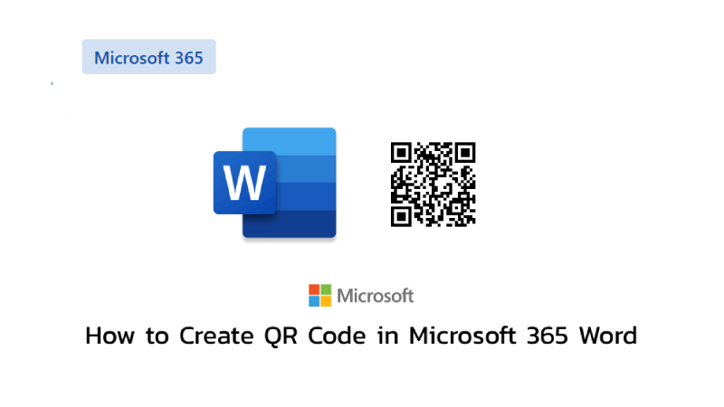 how to create qr code in Microsoft Word