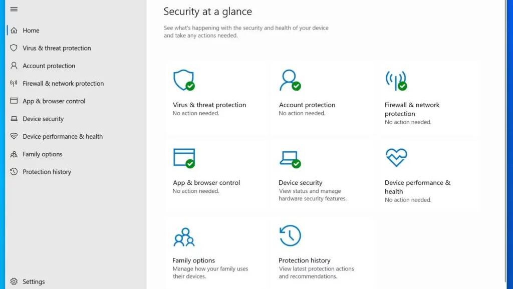 คุณสมบัติหลักของไฟร์วอลล์ Microsoft Defender