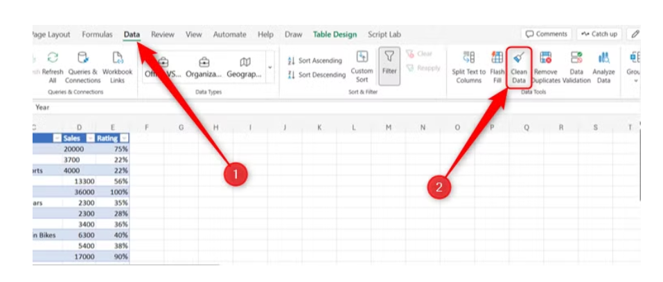Load the Clean Data Back to Excel