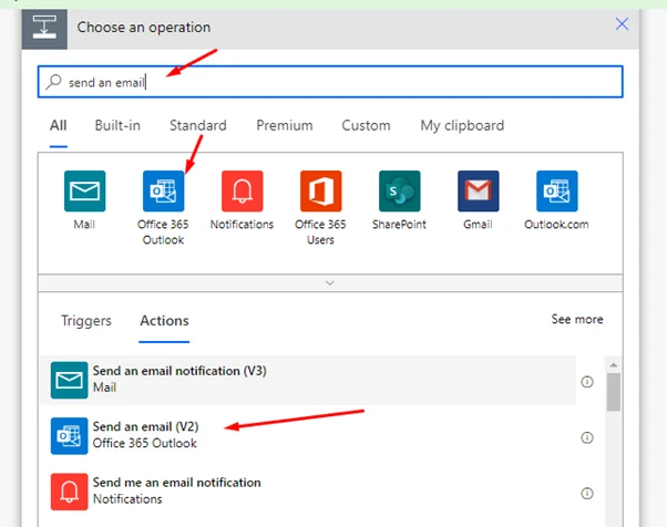 Send Notifications คำขอลางานด้วย Power Automate