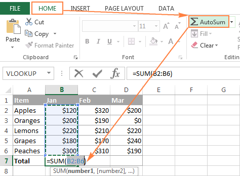 Use Excel Formulas