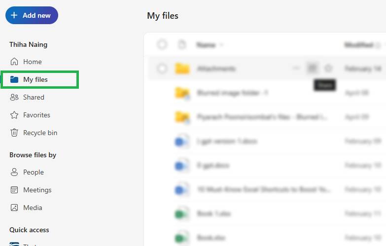 file or folder