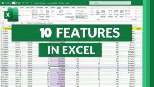Microsoft Excel Features