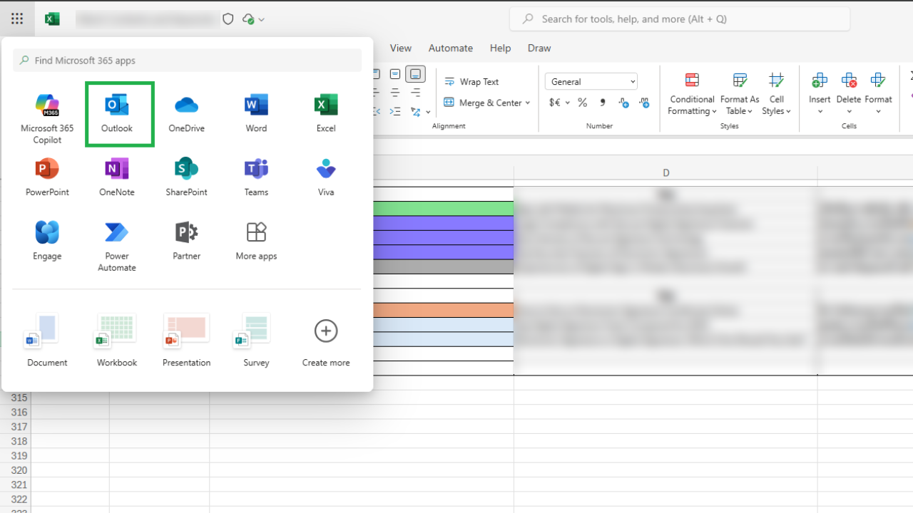Open Outlook Summarize Emails ใน Outlook